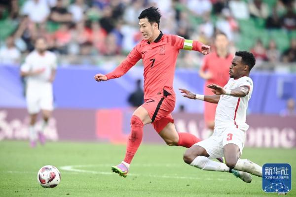 亚洲杯小组赛丨韩国队战平约旦队
