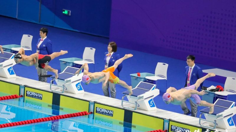 亚运会：游泳收官 湖北夺5金3银1铜创新高战绩